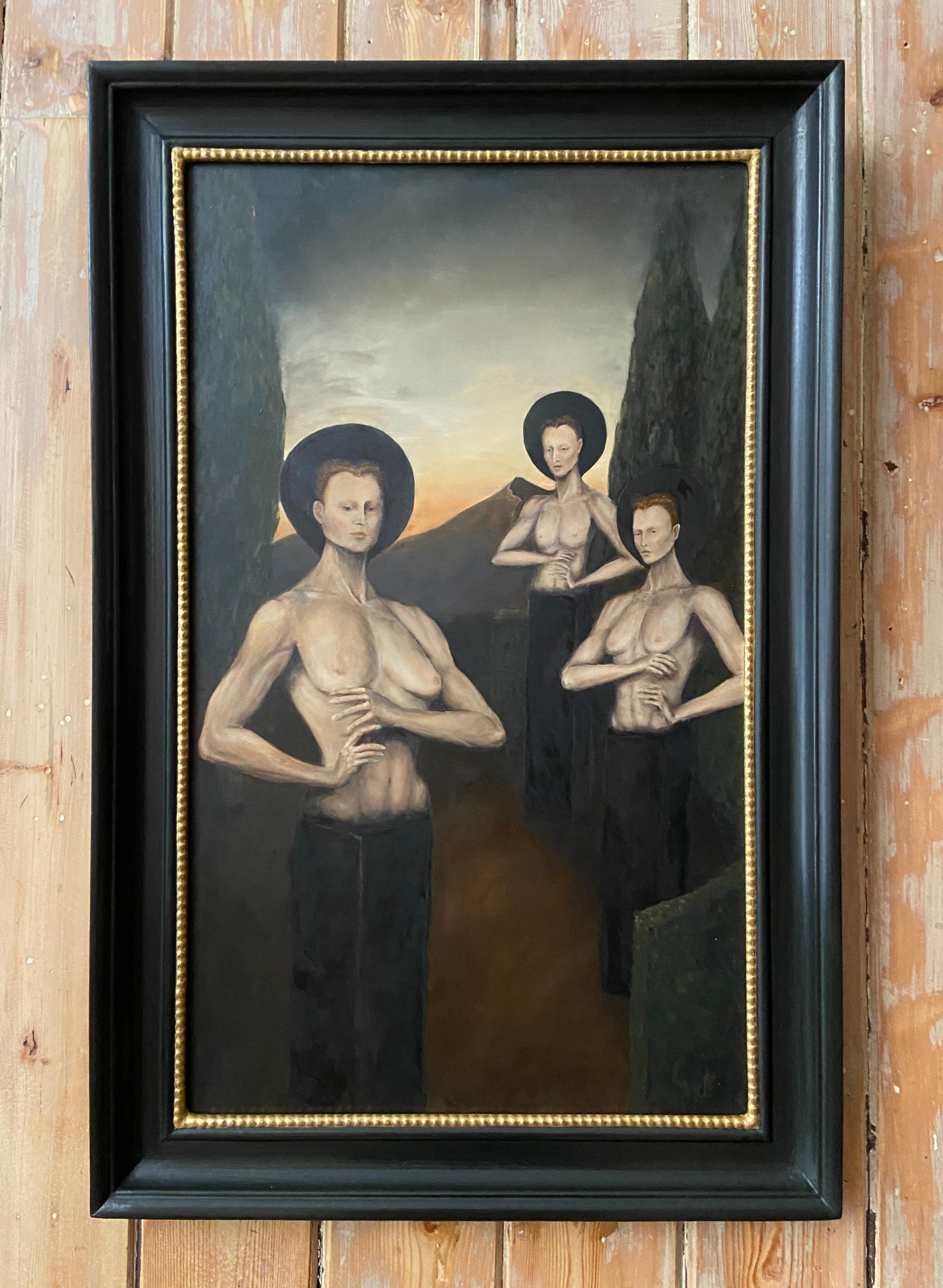 The Three Gatekeepers - Painting by Julia Heijligers