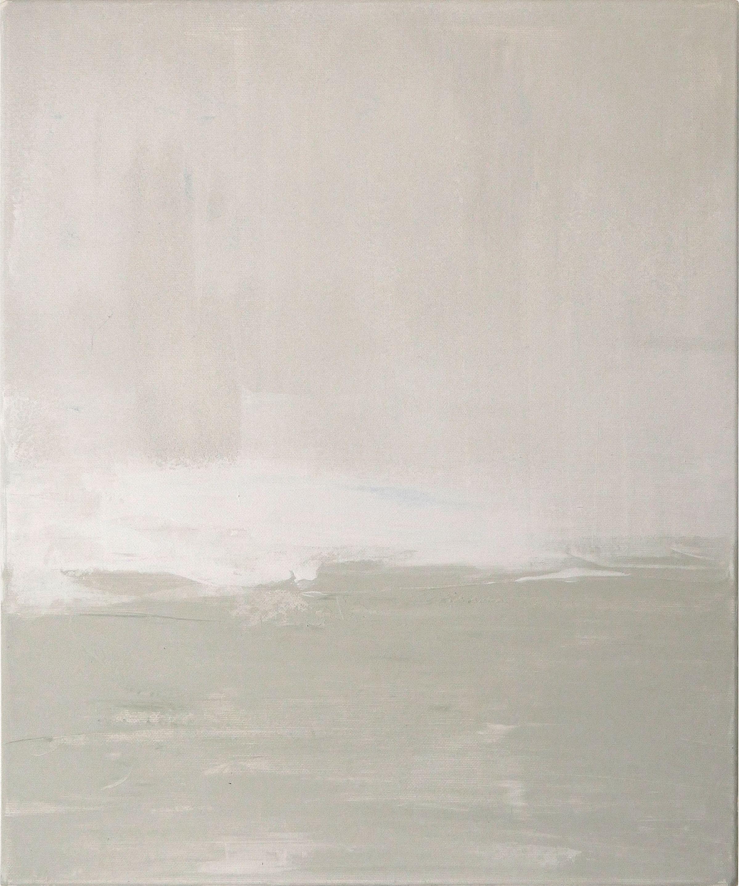 Der Horizont, Gemälde, Acryl auf Leinwand – Painting von Julia Jozwiak