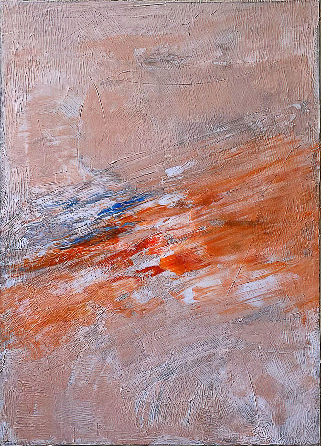 Das Morgenlicht, Gemälde, Acryl auf Leinwand – Painting von Julia Jozwiak
