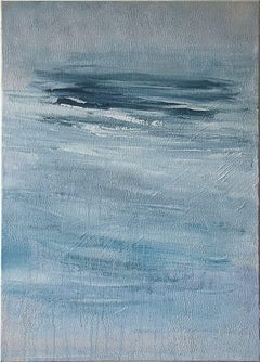 Towards the blue, Painting, Acrylic on Canvas