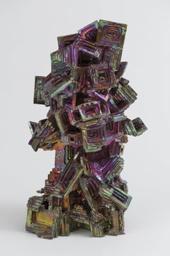 Julia Kunin, Bismuth Head, Ceramic Sculpture, 2013