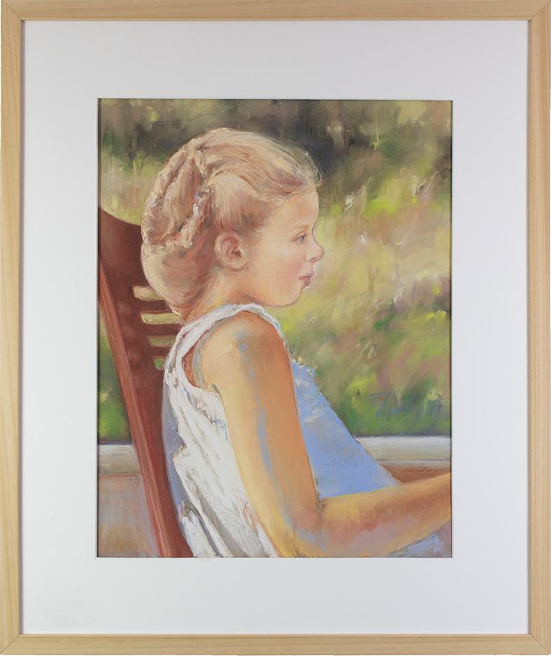 A Quiet Moment - Painting by Julia Lambright