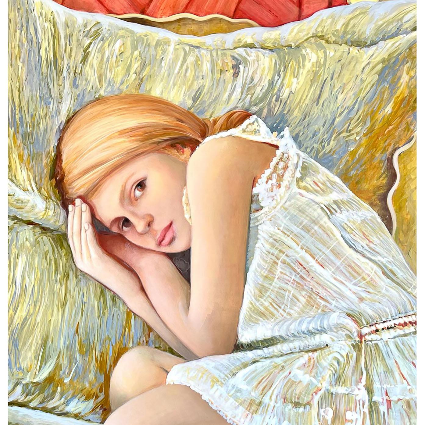 Julia Lambright
Ask Alice
Egg tempera on panel
2013
Image: 35.5” x 31.5”
Framed: 38” x 33.5”
