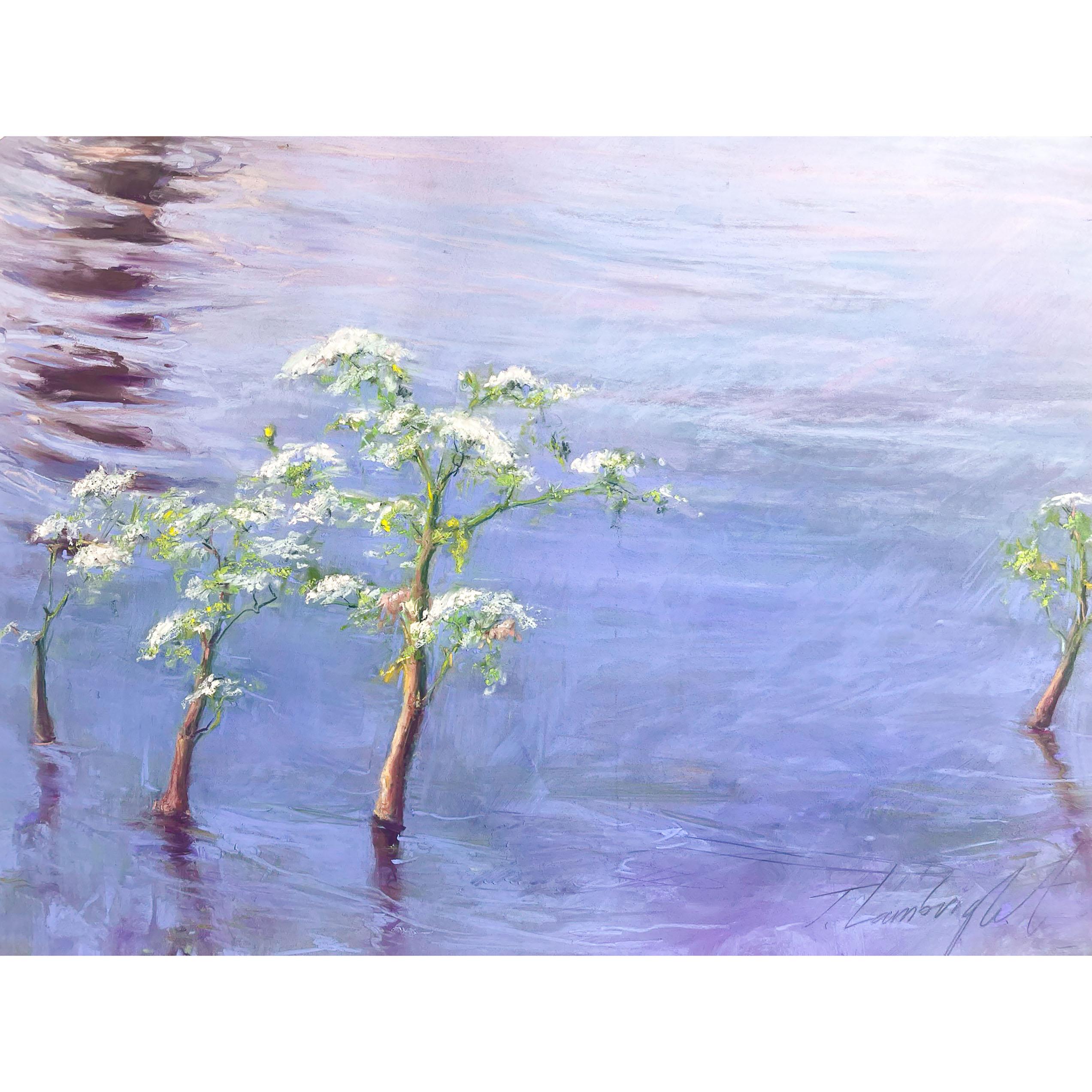 Julia Lambright
Misty Lace
Soft pastel on pastelmat
Image size: 12.5” x 17.5”
Framed size: 19.5” x 25.5”
2023
