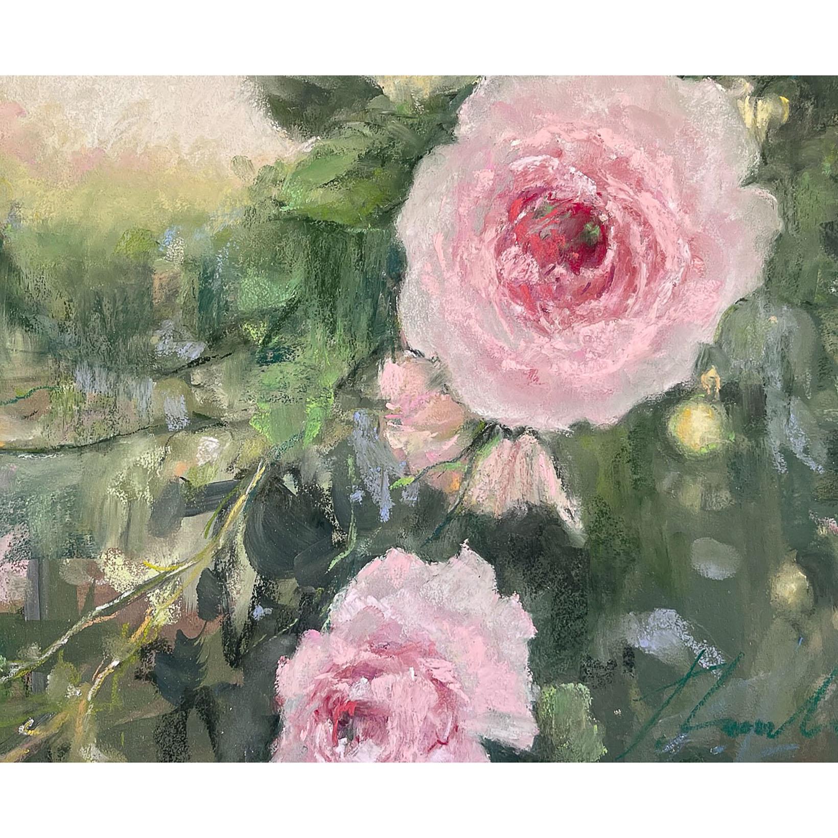 Julia Lambright
Pink Duet
Soft pastel on pastel sandpaper board
Image size: 14” x 18”
Framed size: 21.5” x 25.5”
2022
