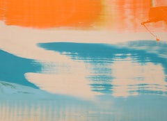 Bold Strokes 18, abstrakte expressionistische Acrylmalerei auf Leinwand von Julia Marc