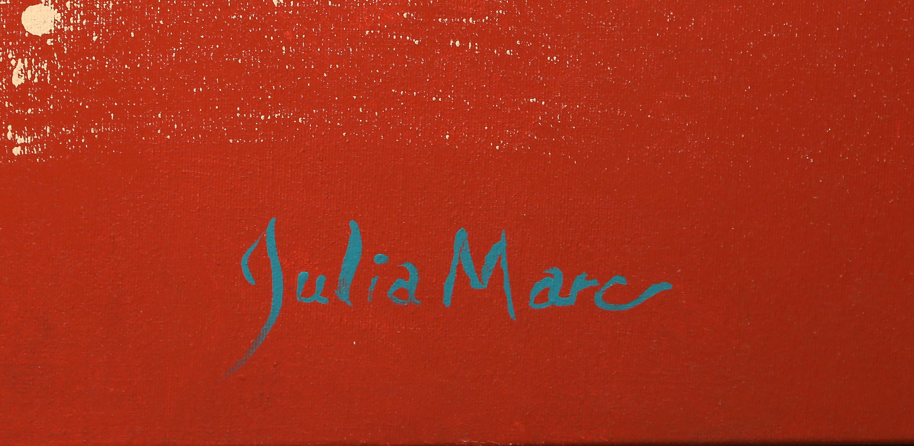 Bold Strokes 18, Abstract Expressionist Acrylic Painting on Canvas by Julia Marc For Sale 2
