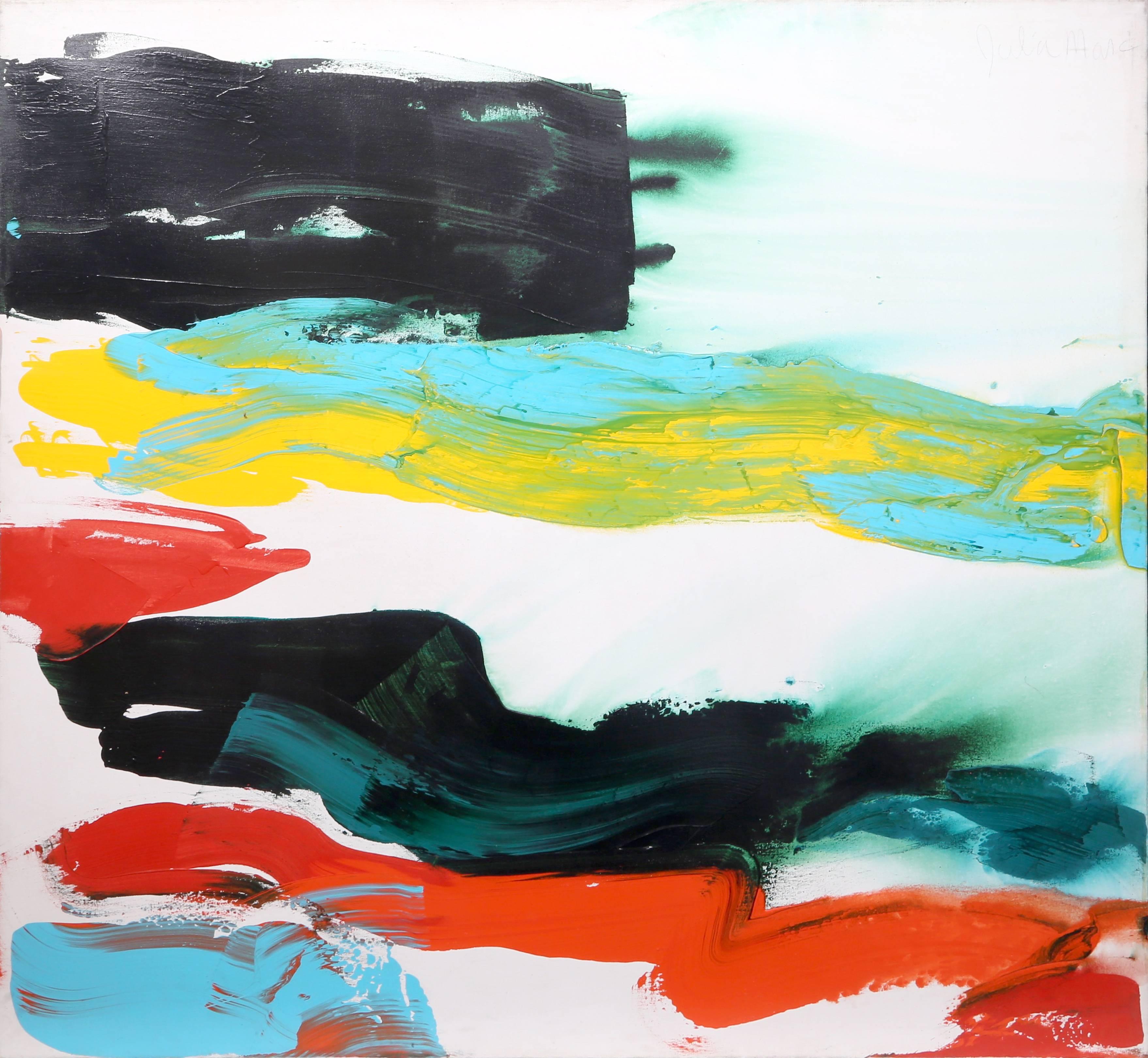 Julia Marc Abstract Painting – Bolder Läufer 27