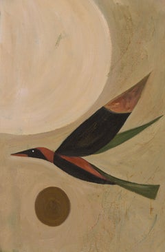 Júlia Martins Miranda – Contemporary Tropical Bird Painting, Oil on Canvas 2026