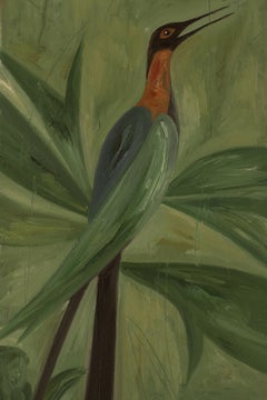 Júlia Martin Miranda - Peinture contemporaine de flore tropicale, huile sur toile 2026