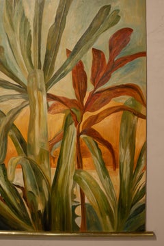 Júlia Martins Miranda – Contemporary Tropical Flora Painting, Oil on Canvas 2026