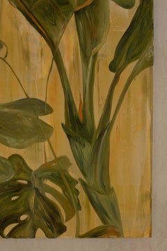 Júlia Martins Miranda – Contemporary Tropical Flora Painting, Oil on Canvas 2026