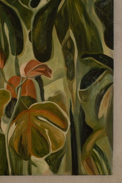 Júlia Martins Miranda – Contemporary Tropical Flora Painting, Oil on Canvas 2026