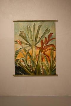 Júlia Martins Miranda – Contemporary Tropical Flora Painting, Oil on Canvas 2026