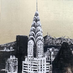Chrysler Building, Painting, Oil on Canvas