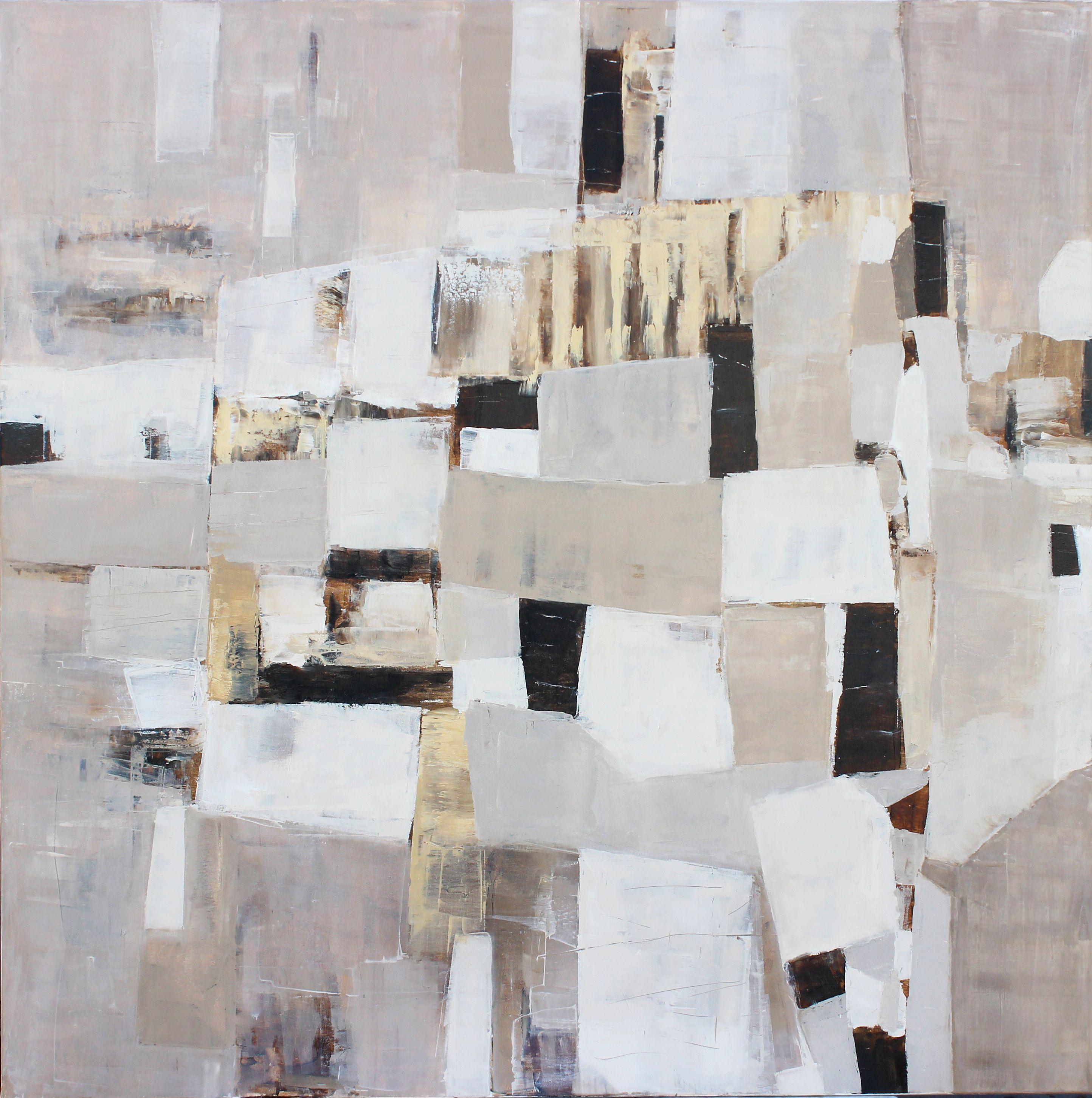 Julia Niiazbekova Abstract Painting – Tanz des Lichts, Gemlde, l auf Leinwand