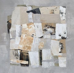 Gray Maze, Painting, Oil on Canvas