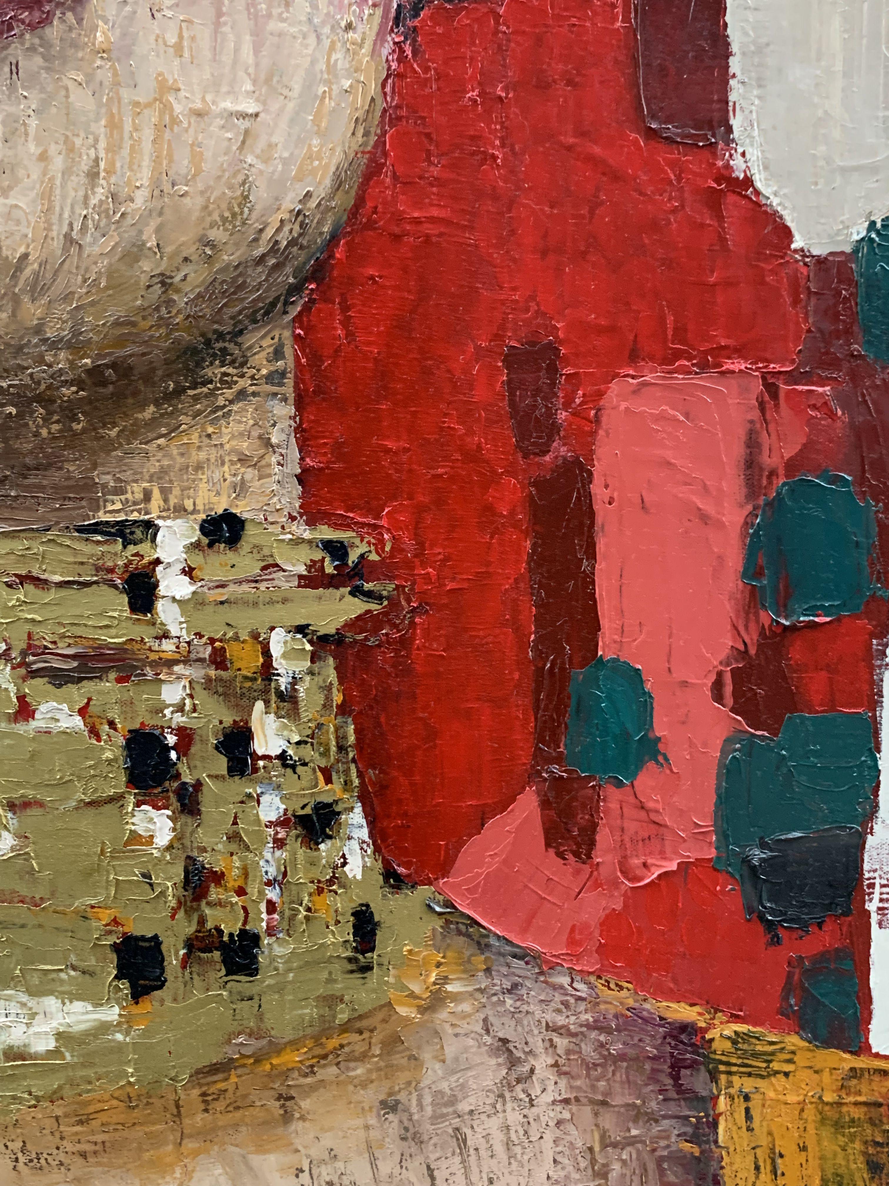 Giuditta, Pittura, Olio su tela - Painting di Julia Niiazbekova