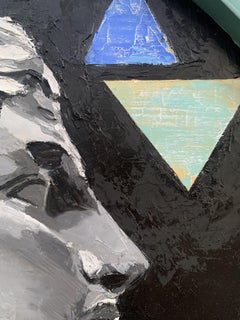 Venus de Milo, peinture, huile sur panneau de bois