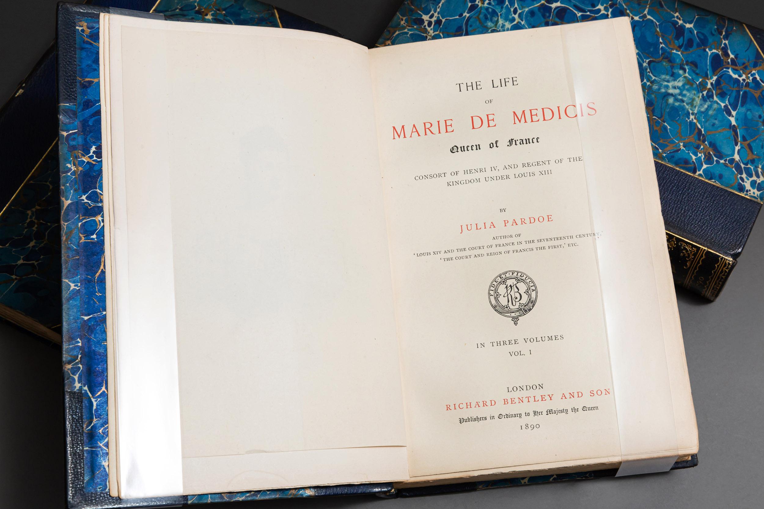 European Julia Pardoe, The Life Of Marie DeMedicis