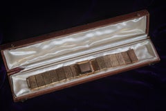 Reloj Julia Plana Jadeíta Oro Macizo 18K Schlegel Suizo Jade Verde Vintage