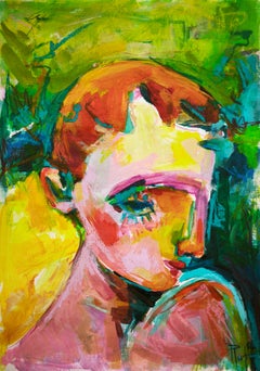 Retrato expresivo de un hombre. El auténtico