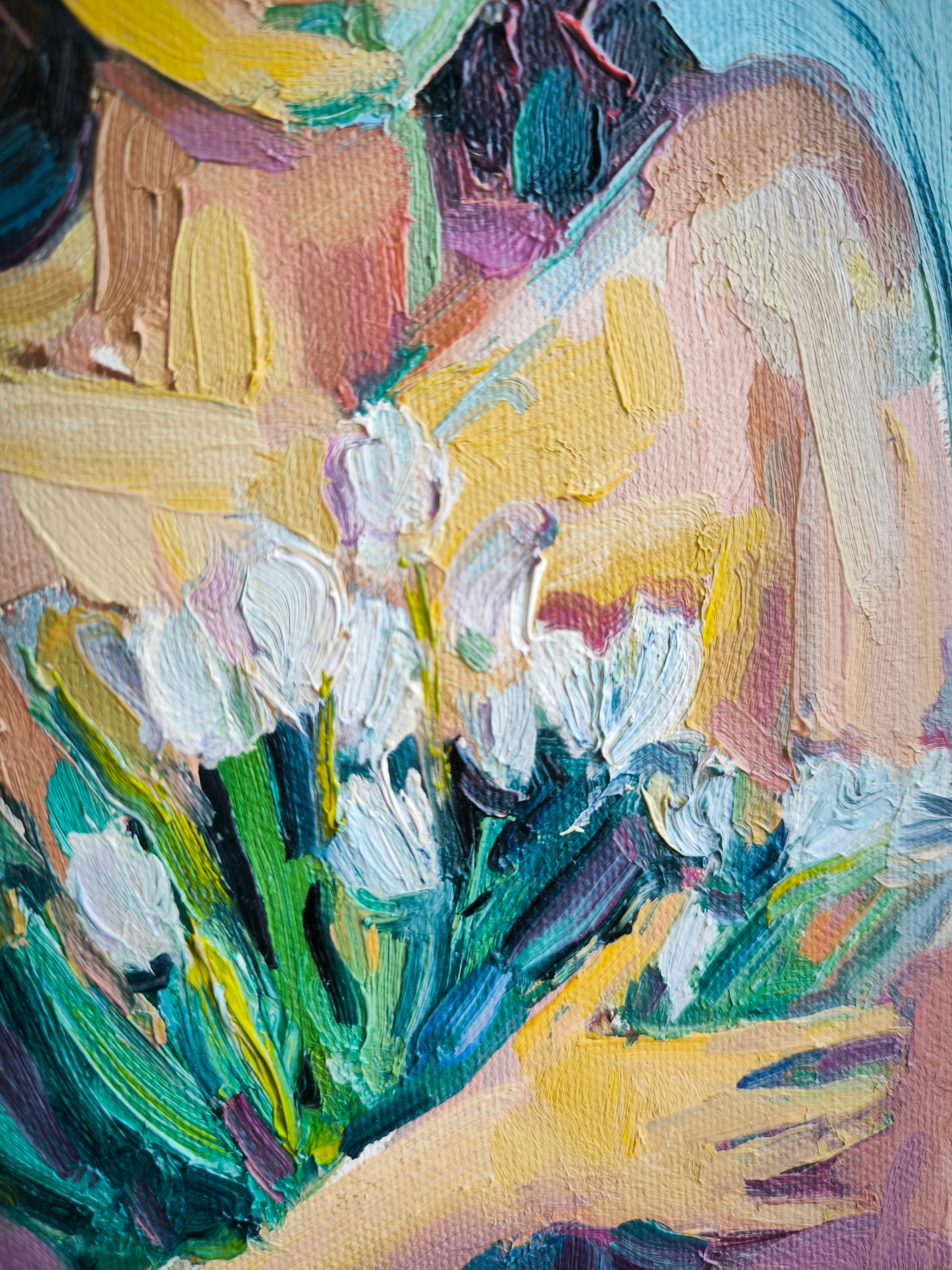 Bellezza fugace - Painting Moderno di Julia Ruf