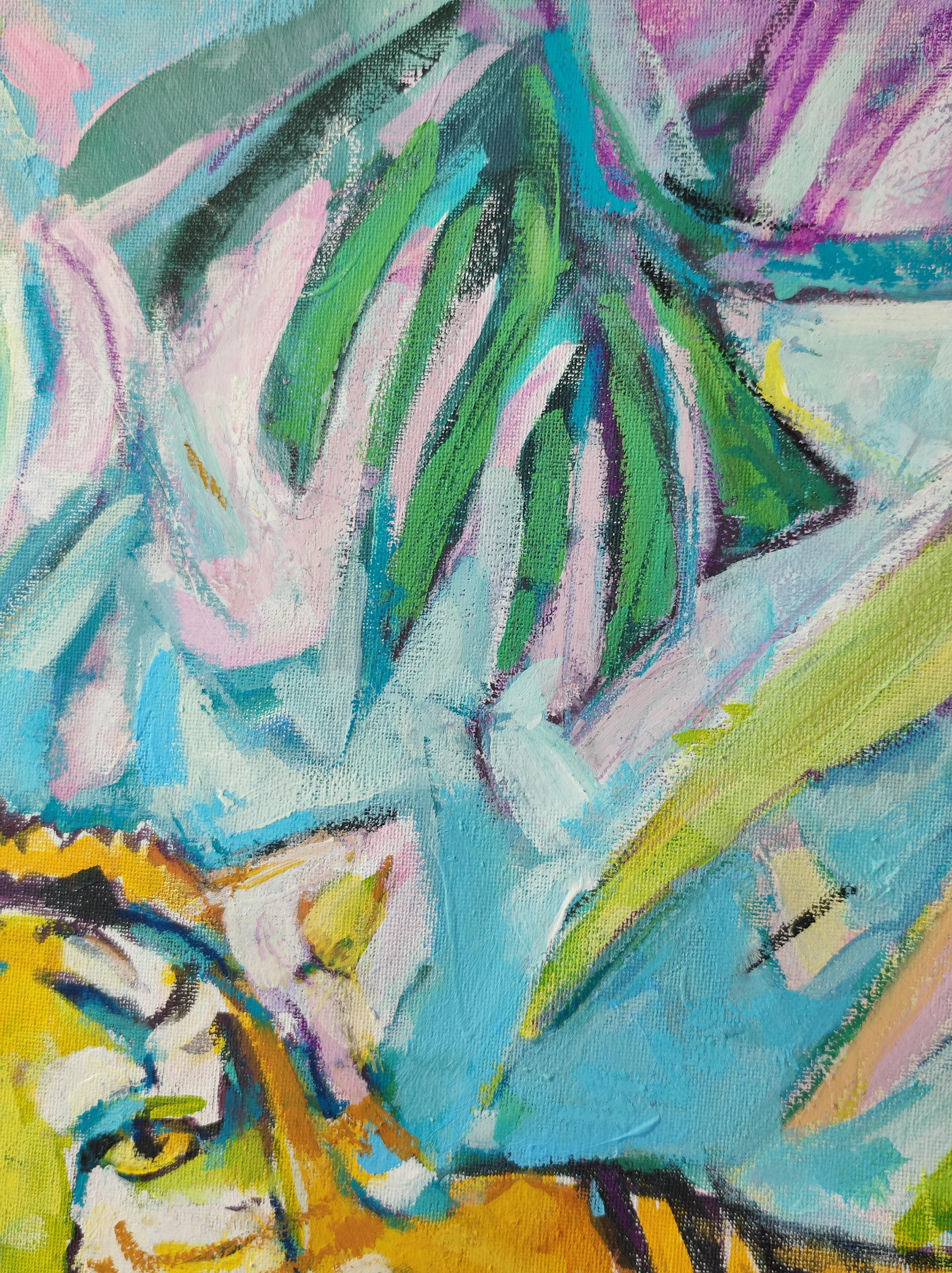 Knowing the Path - Impressionist Painting by Julia Ruf