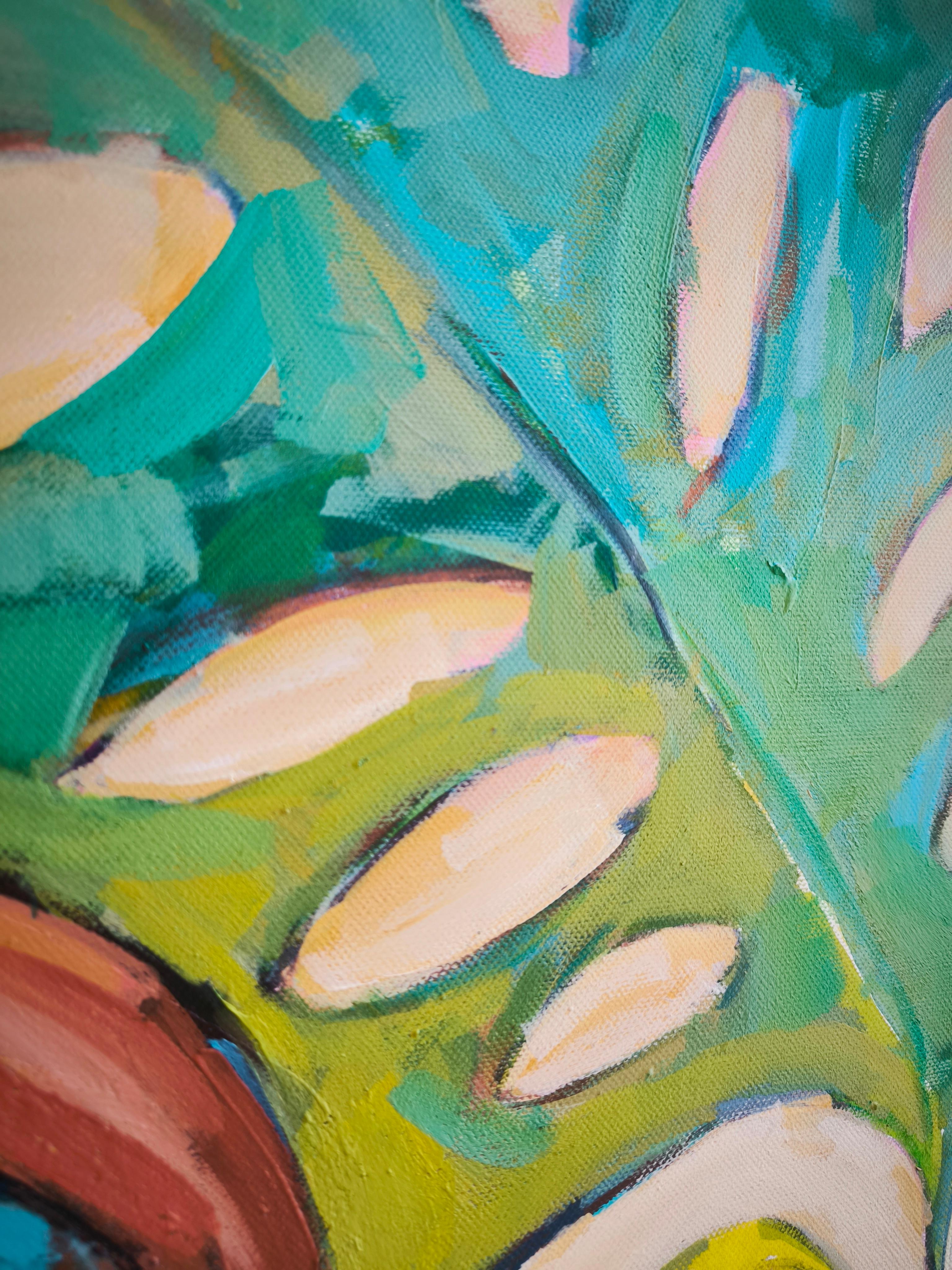 Heimliche Sehnsüchte – Painting von Julia Ruf