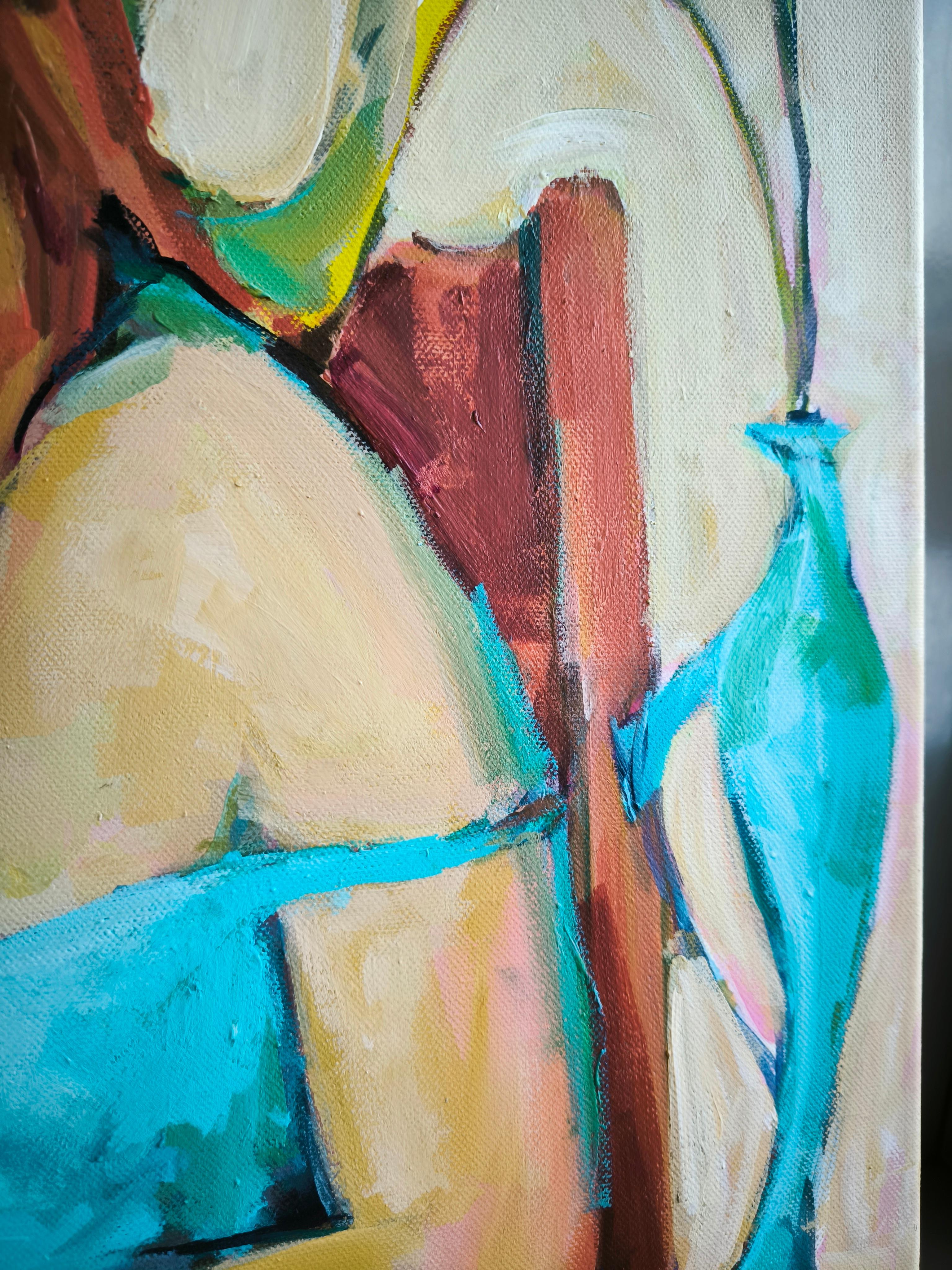 Heimliche Sehnsüchte (Moderne), Painting, von Julia Ruf