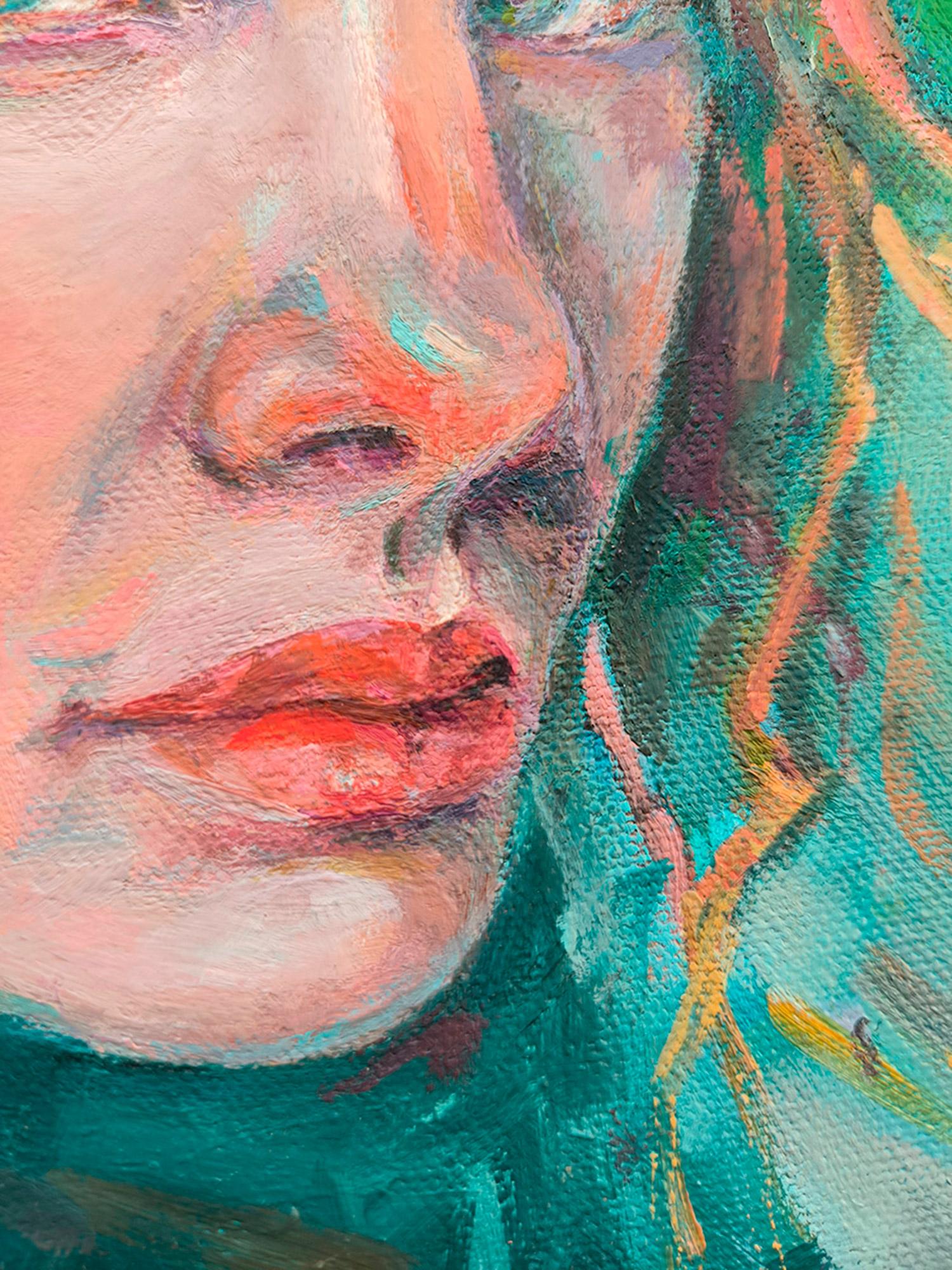 Ritratto di donna. Sussurro di primavera in vendita 3