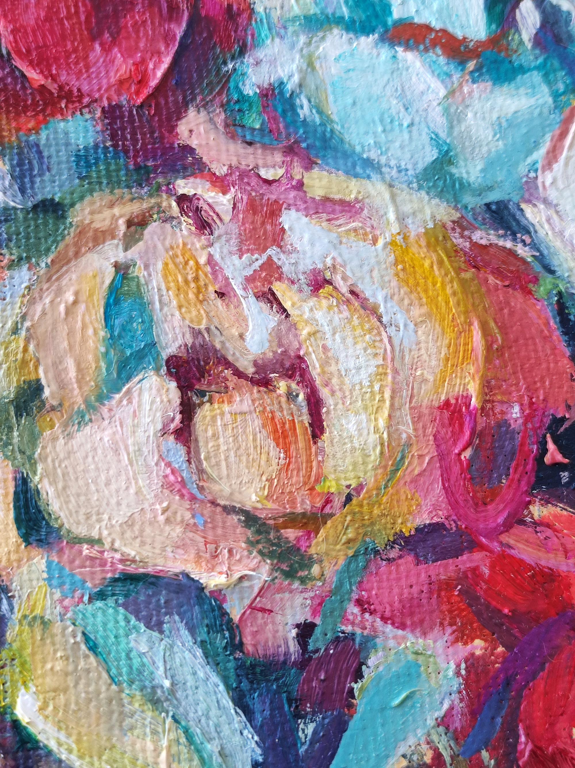 Ihre Liebe ist besser als jeder Himmel (Moderne), Painting, von Julia Ruf
