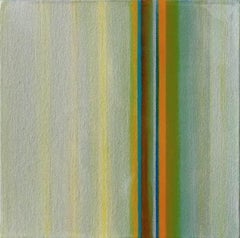 Peinture abstraite à l'huile et à la résine, « Radiance E. »