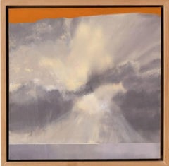 Abstract Oil Painting, "Horizon II"