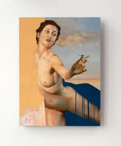 Peinture surréaliste figurative, Pentimento