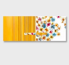 "Natura Displaced n.2 (Dittico)" Olio su tela astratto, 2022