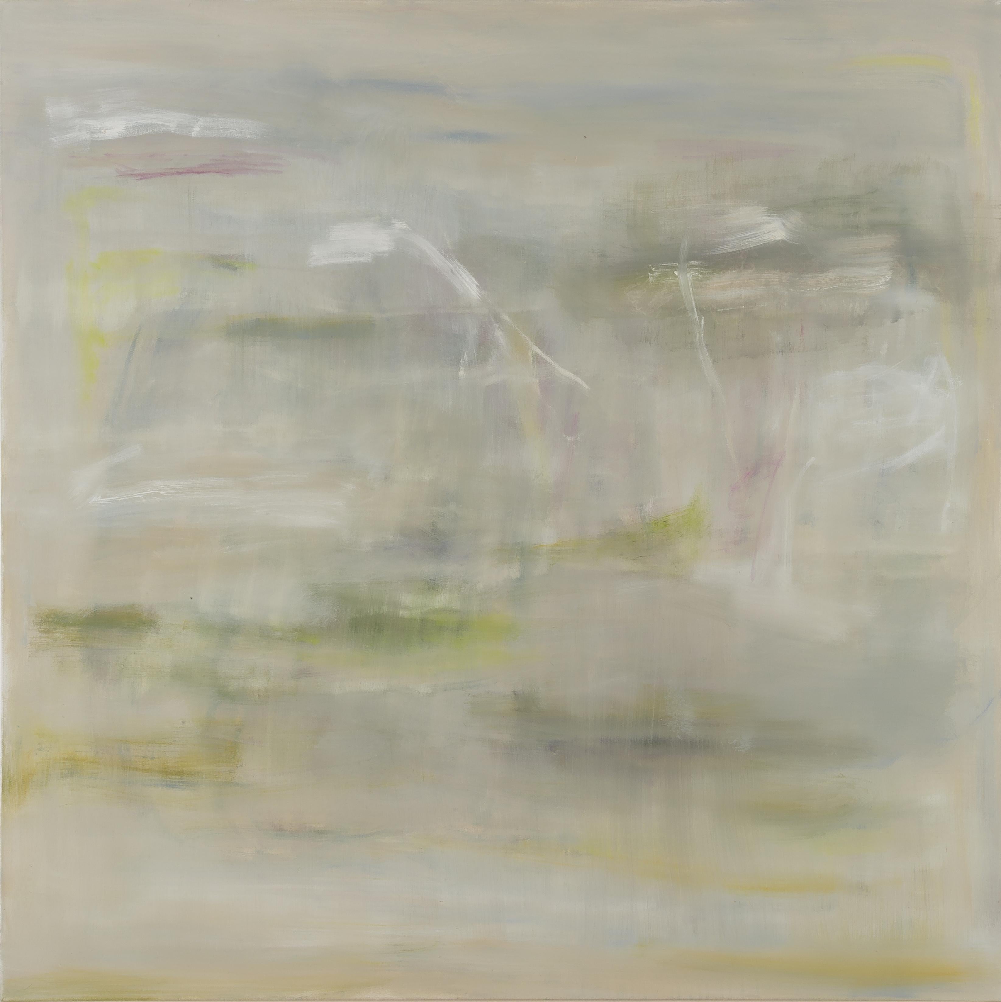Figurative Painting de Julia Schwartz - Paisaje borrado 2