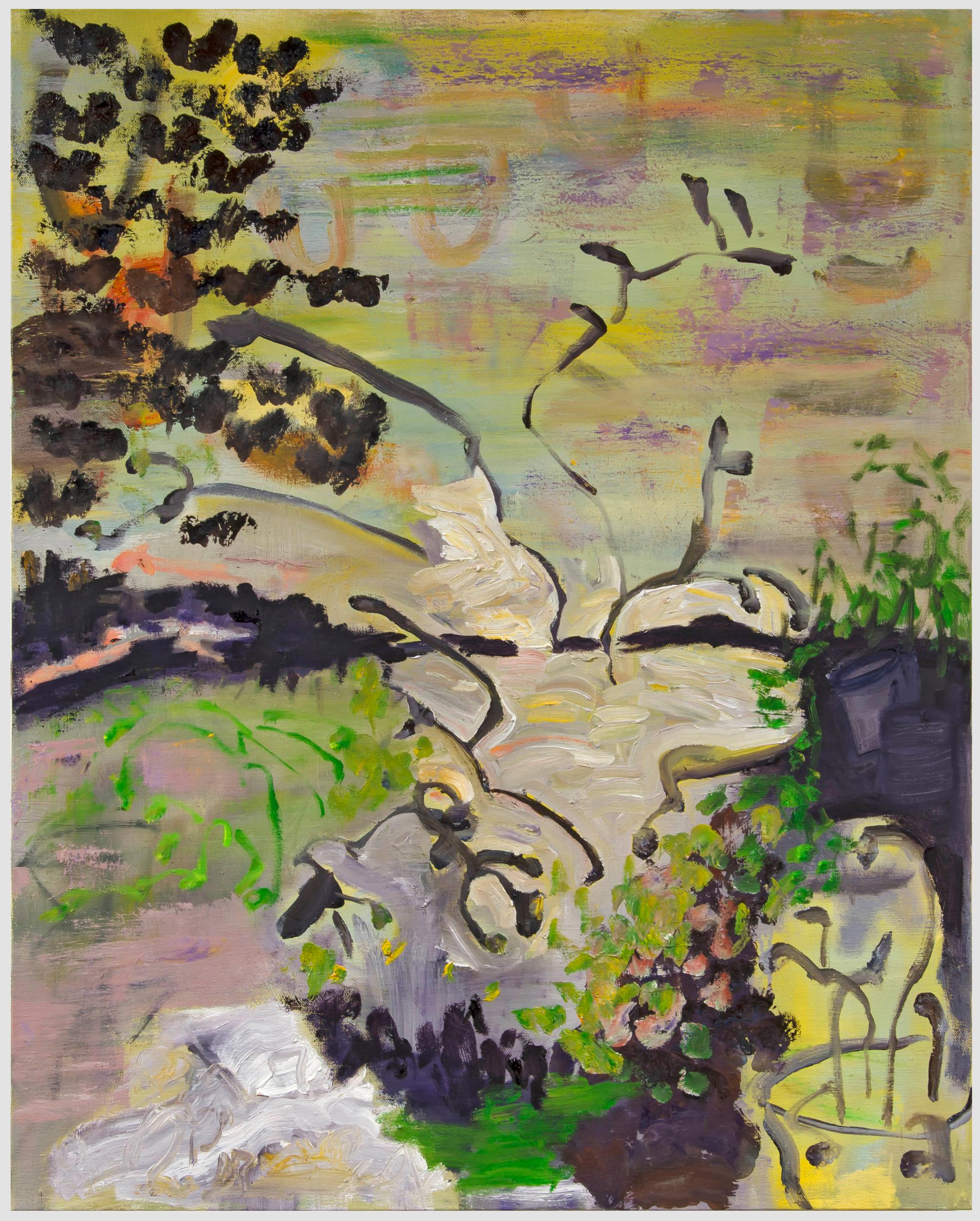 Abstract Painting Julia Schwartz - Ce et aucun autre