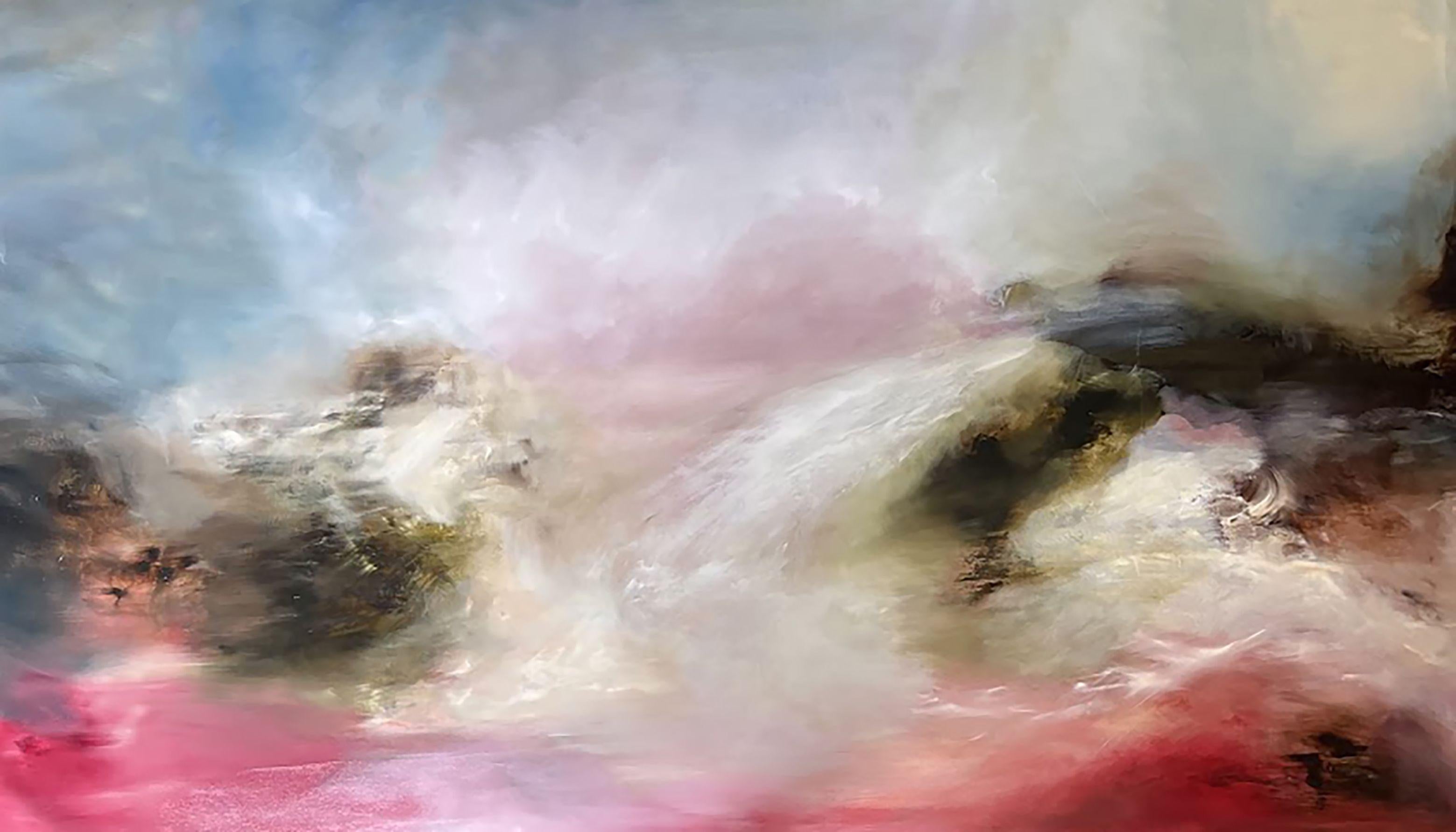 Jaspar, Pittura, Olio su tela - Painting di Julia Swaby
