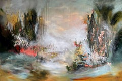 The Self Begins to Flower, Painting, Oil on Canvas