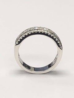 Julian B Designs Diamond 14 Karat White Gold Band Ring