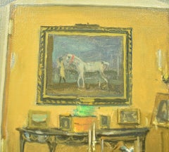 JULIAN BARROW (1939-2013): "OAKENDALE", FROM FRONT HALL TO DRAWING ROOM