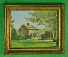 "Stone House Oil On Canvas" 1994 by Julian Barrow