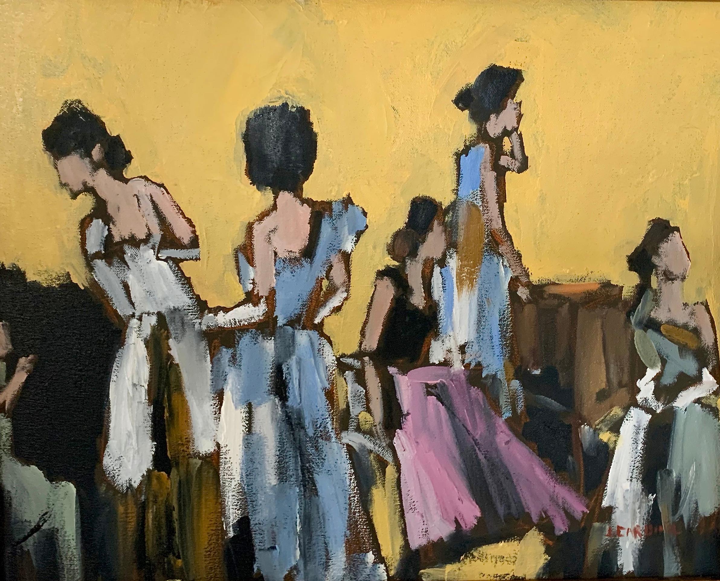 Julian Cardinal Figurative Painting - Before the Party