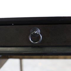 Julian Chichester Cortes Black Vellum Desk