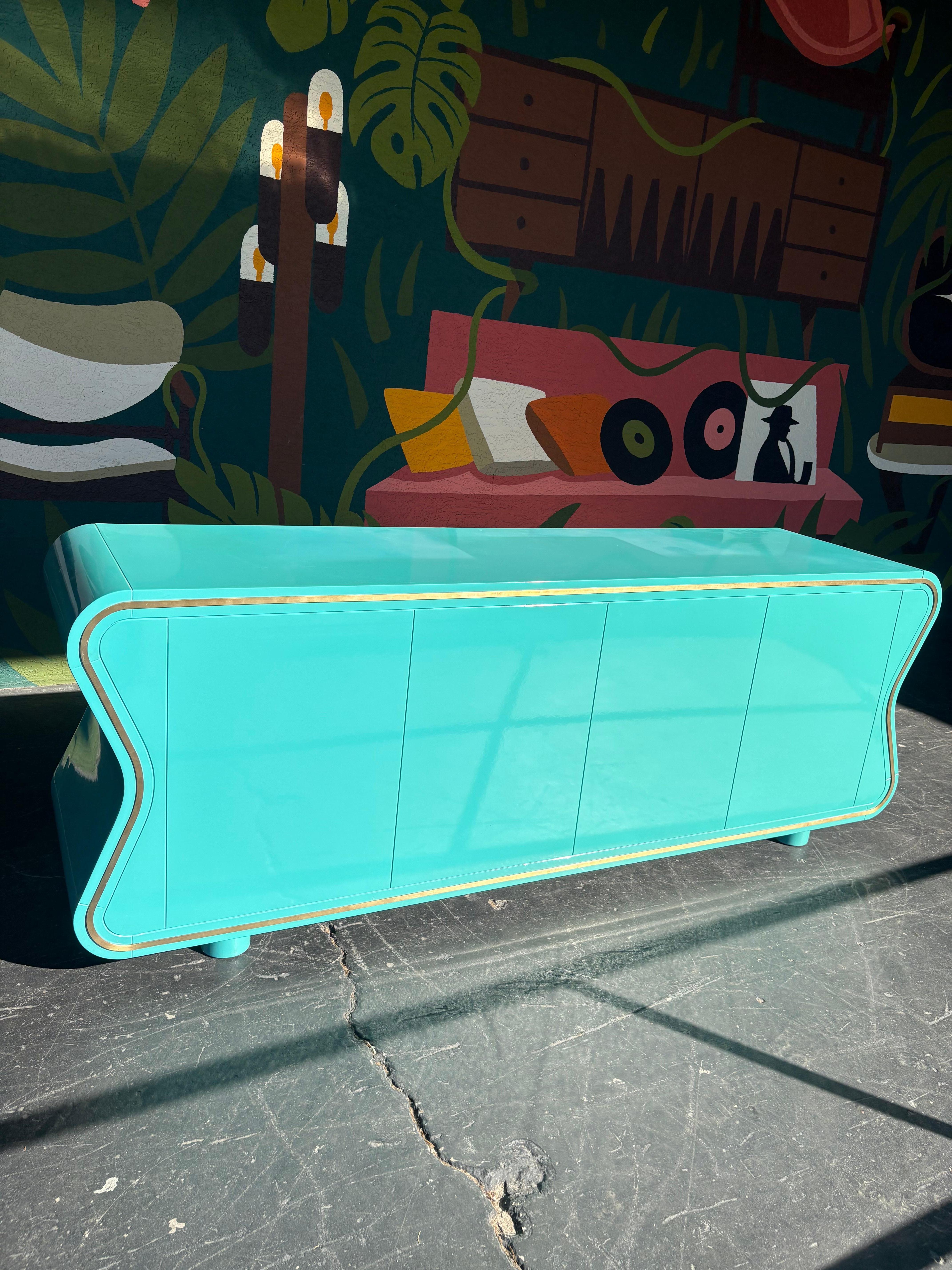 Post-Modern Julian Chichester Deneuve False Front Sideboard For Sale