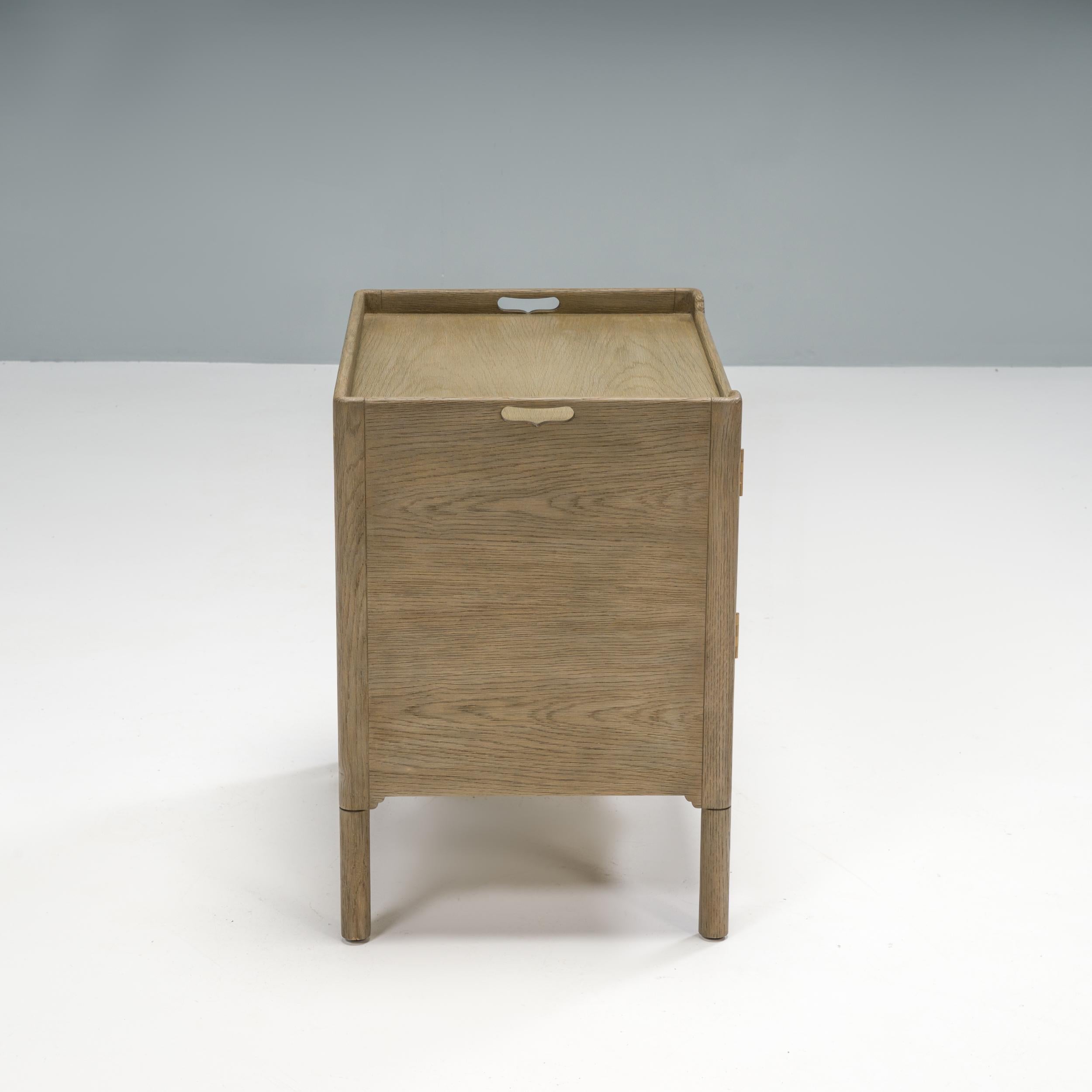 Julian Chichester Monty Vellum Bedside Table 3