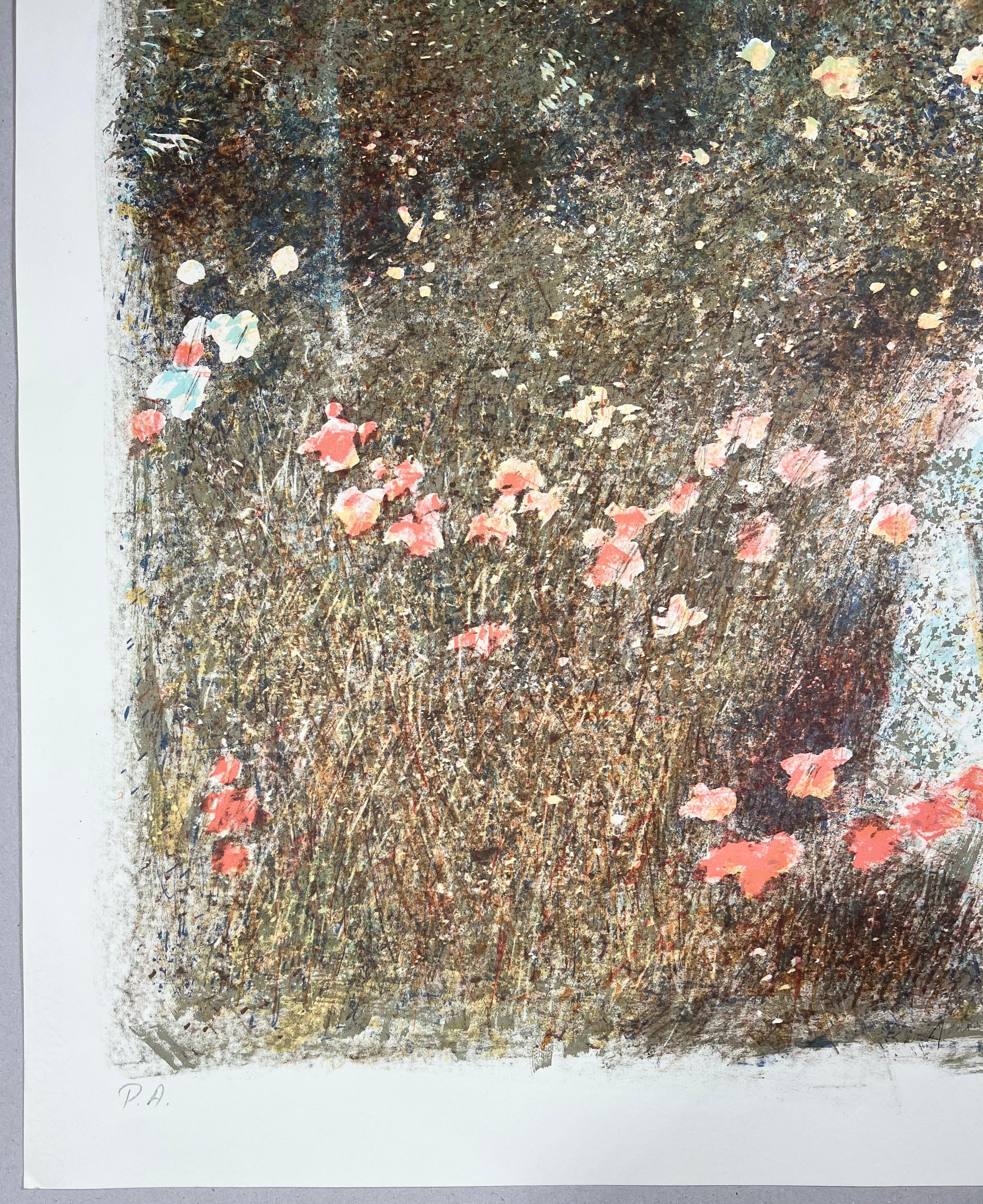 Julián Grau Santos  (Spain, 1911-2013)
'Figura en el jardín', 1985
lithograph on paper
22.1 x 30 in. (56 x 76 cm.)
Unframed
ID: GRA1332-001-000
Hand-signed by author
Good condition