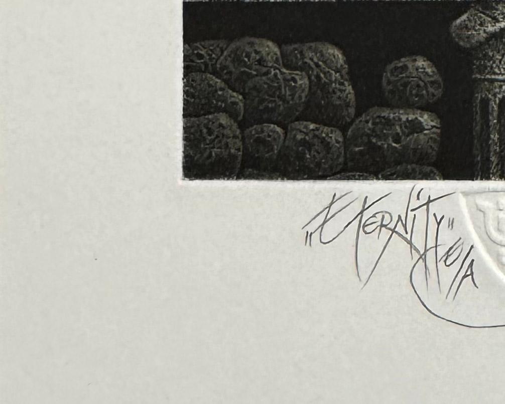 Ewigkeit (Surrealismus), Print, von Julian Jordanov