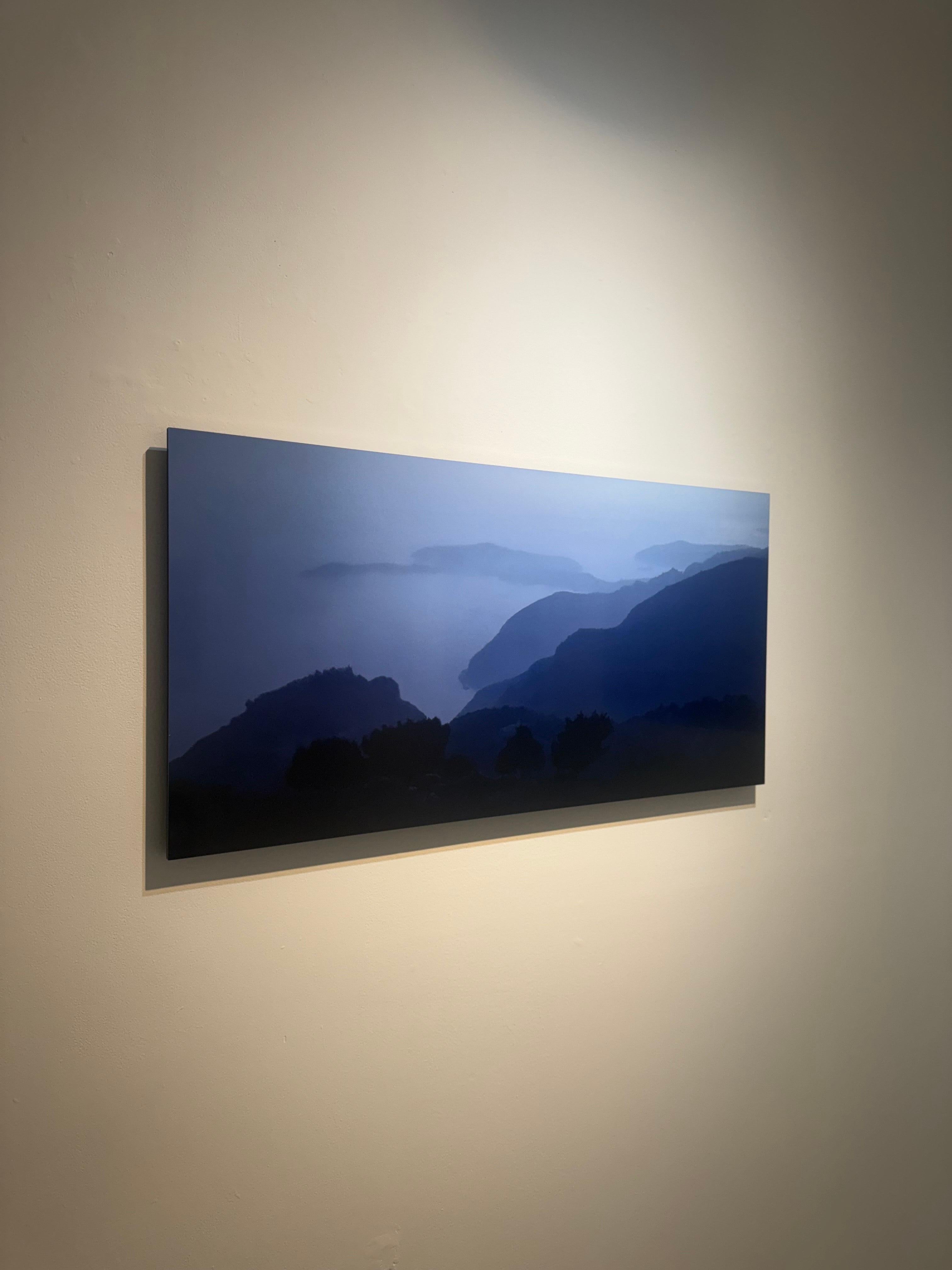 Hills to Sea (Violett), Color Photograph, von Julian Lennon